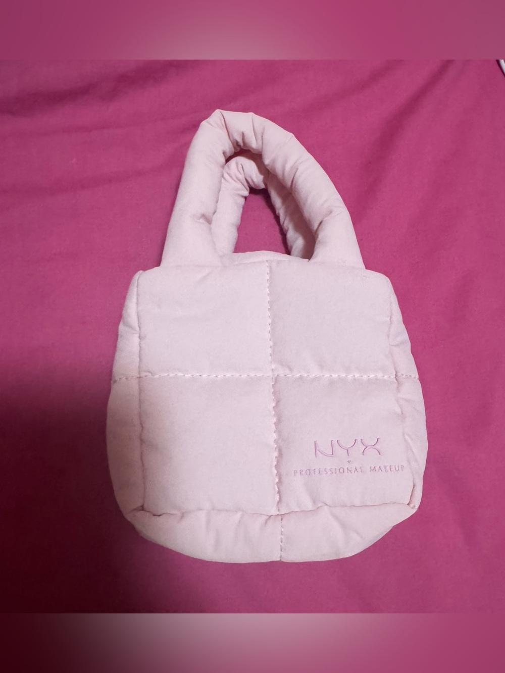 NYX Mini Puffer Tote Bag
